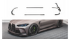 Zestaw splitterów BMW 4 G82 M-Pack Carbon