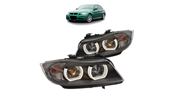 Lights BMW 3 E90 E91 Front Xenon Black