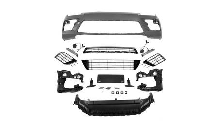 Zderzak Volkswagen Scirocco III Facelift Przód SRA Grill LED DRL