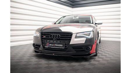 Splitter Audi S8 D4 Front v.1 Gloss Black