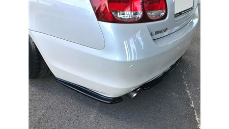 Splitter Lexus GS 300 III Facelift Tył Boczne Gloss Black