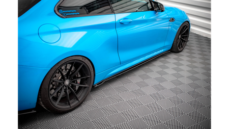 Dokładka BMW 2 F87 M-Pack Progi Street Pro Black