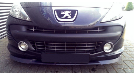 Splitter Peugeot 207 przód Gloss Black