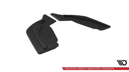 Splitter BMW 1 F40 M-Pack Rear Side Street Pro v.2 Black