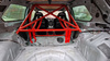 Bolt-in Half Roll Cage Mitsubishi Lancer EVO X Red