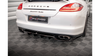 Splitter Porsche Panamera Turbo 970 Rear Central with Diffuser Gloss Black