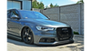 Splitter Audi A6 C7 S-Line Front v.1 Gloss Black