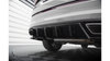 Splitter Skoda Kodiaq I Facelift RS Tył Środkowy z Dyfuzorem