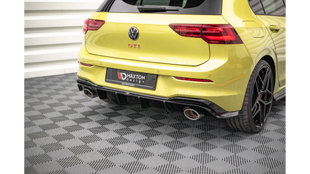 Diffuser Volkswagen Golf 8 GTI Clubsport Rear Valance Gloss Black