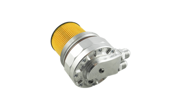 Oil filter lid (cap) with oil cooler fittings and 2 sensor ports BMW M52 M54 M56 / without a filter