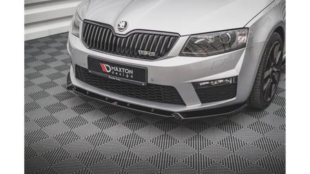 Splitter Skoda Octavia III RS Front v.3 Gloss Black