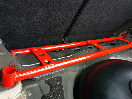 Rear upper strut bar Toyota Corolla E12 Red