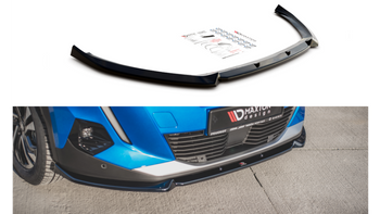 Splitter Peugeot 2008 II Front v.1 Gloss Black