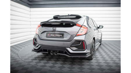 Splitter Honda Civic X Facelift Sport Tył Środkowy z Dyfuzorem