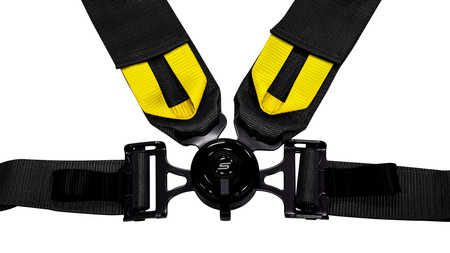 Pasy sportowe Slide V2 Quick Czarne 4P 3"