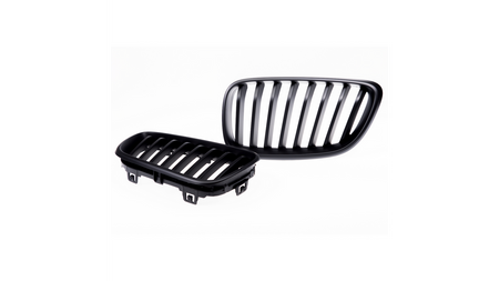 Grill BMW 2 F22 F23 Single Line Matt Black