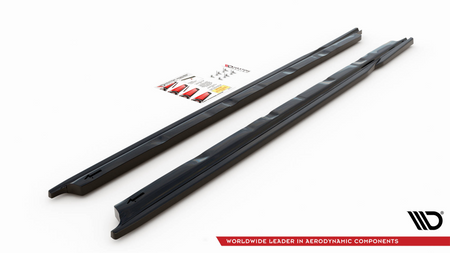 Diffuser Audi A3 8V Side Skirts Gloss Black