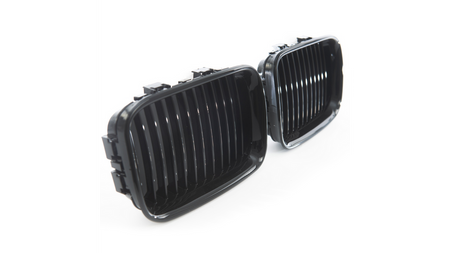 Grill BMW 3 E36 Compact pojedyncze żeberka Gloss Black