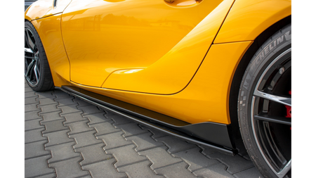 Dokładka Toyota Supra V Progi v.1 Gloss Black