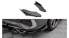 Splitter Audi S3 8Y Rear Side Street Pro Black + Gloss Flaps