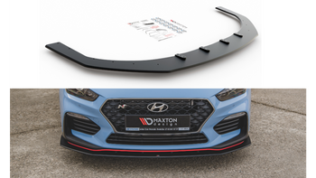 Splitter Hyundai I30 III N Front Racing Durability Black-Red