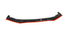 Splitter Toyota GT86 Facelift przód v.4 Gloss Black + Red