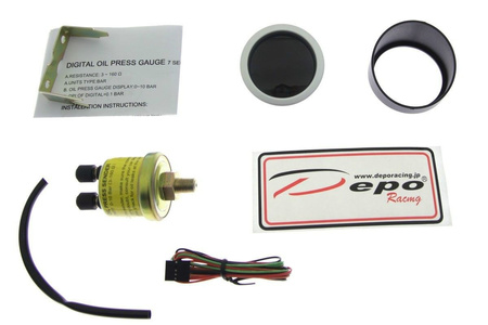 Zegar Depo DBL 52mm - Oil Pressure