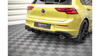 Diffuser Volkswagen Golf 8 GTI Clubsport Rear Valance Gloss Black