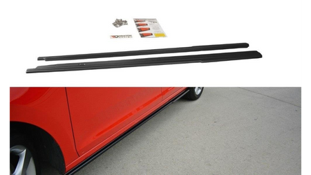 Diffuser Skoda Rapid Side Skirts Gloss Black