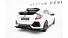 Splitter Honda Civic Sport Mk 10 Rear Central