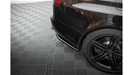 Splitter Audi RS6 C6 Rear Side Gloss Black