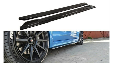 Diffuser Subaru Impreza III WRX STI Side Skirts Gloss Black