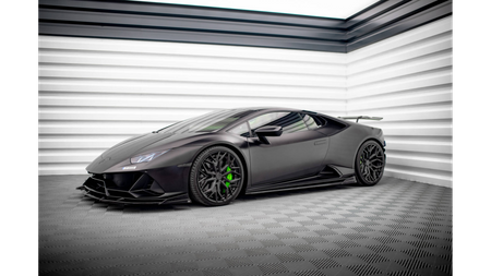 Dokładka Lamborghini Huracan EVO Progi Gloss Black