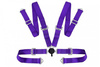 Racing seat belts 4p 2" Purple - Quick