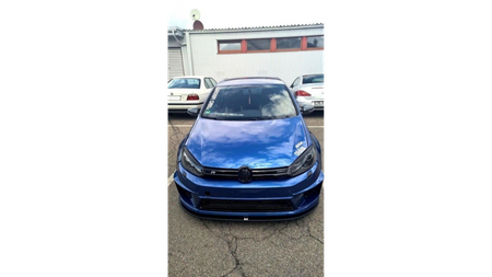 Splitter Volkswagen Golf VI Front for R400 Gloss Black