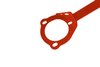 Front upper strut bar Nissan 200sx S13 S14 Red