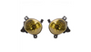 Fog Lights Audi A6 C6 A4 B8 Q5 SEAT EXEO Yellow