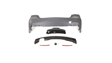 Bumper BMW 3 F30 Rear with Diffuser