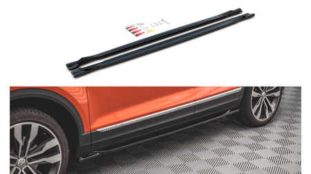 Diffuser Volkswagen T-Roc Side Skirts Gloss Black