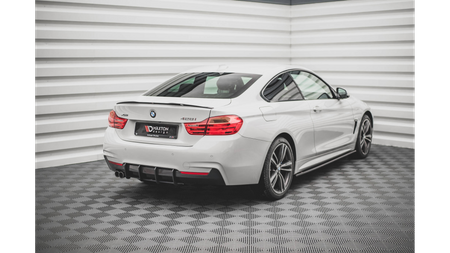 Spoiler BMW 4 F32 Cap Gloss Black