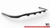 Splitter Lexus ES VII F Sport Rear Central with Diffuser Gloss Black