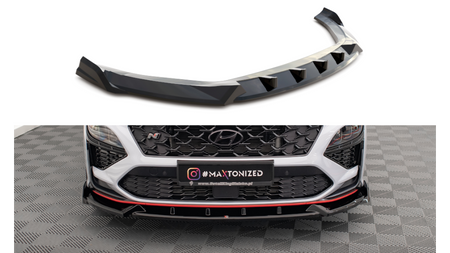 Splitter Hyundai Kona N Mk1 Front Gloss Black v.1