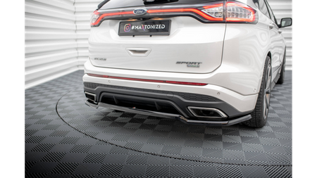 Splitter Ford Edge II Sport Rear Central with Diffuser