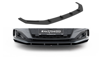 Splitter Audi A5 F5 Facelift Przód Street Pro Black-Red