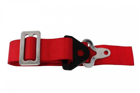 Additional belt for 4-point harness Runner Red