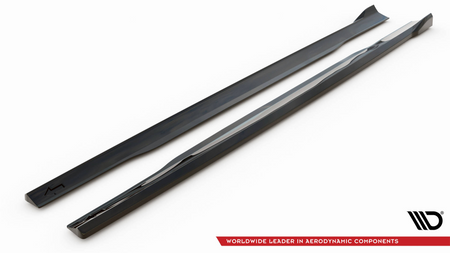 Diffuser Audi S8 D4 Side Skirts v.2 Gloss Black