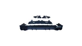 Dyfuzor Mercedes-Benz CLS C257 Tył z końcówkami black