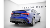 Splitter Audi S3 8Y Facelift Rear Side Street Pro Black + Gloss Flaps