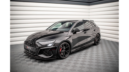 Diffuser Audi RS3 8Y Side Skirts Street Pro Black