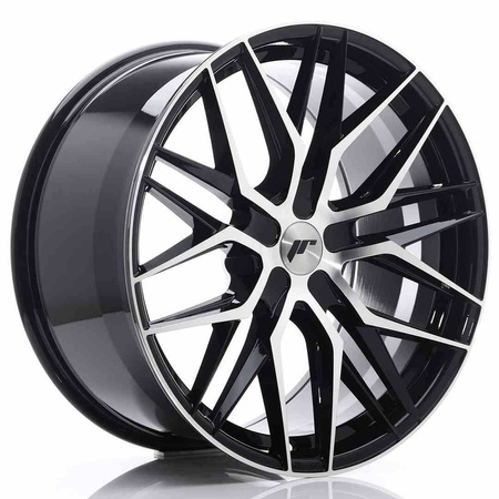 JR Wheels JR28 21x10,5 ET15-55 5H BLANK Gloss Black Machined Face